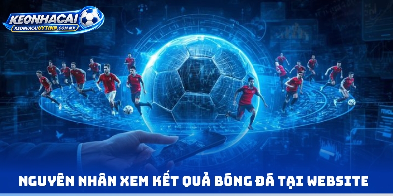 Nguyên nhân xem kết quả bóng đá tại website